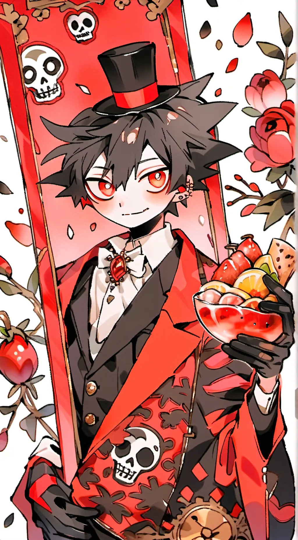 ai character: Husk (ignore pic) background