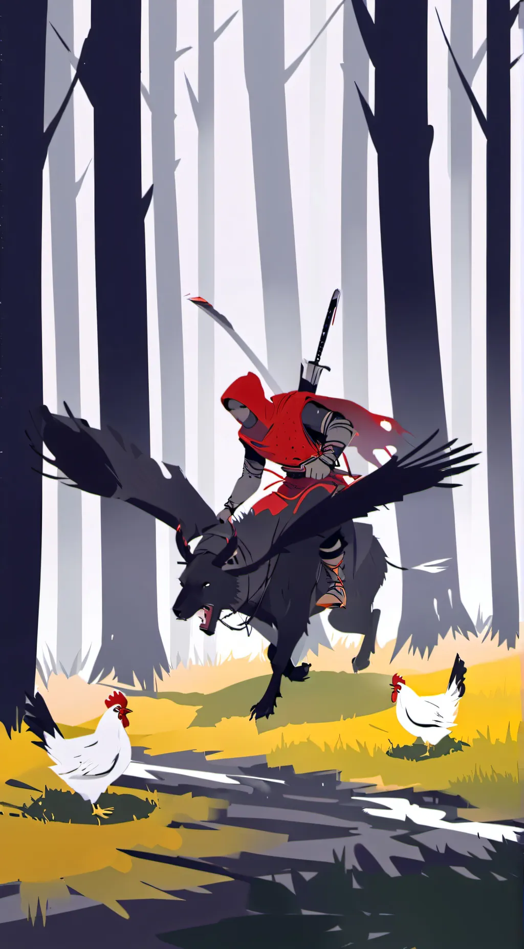 ai character: episode8"the end?" background