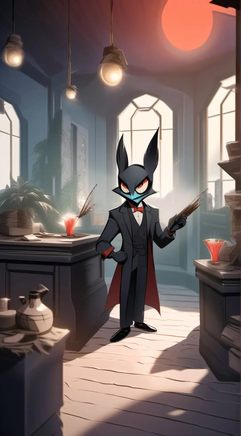 ai character: hh background