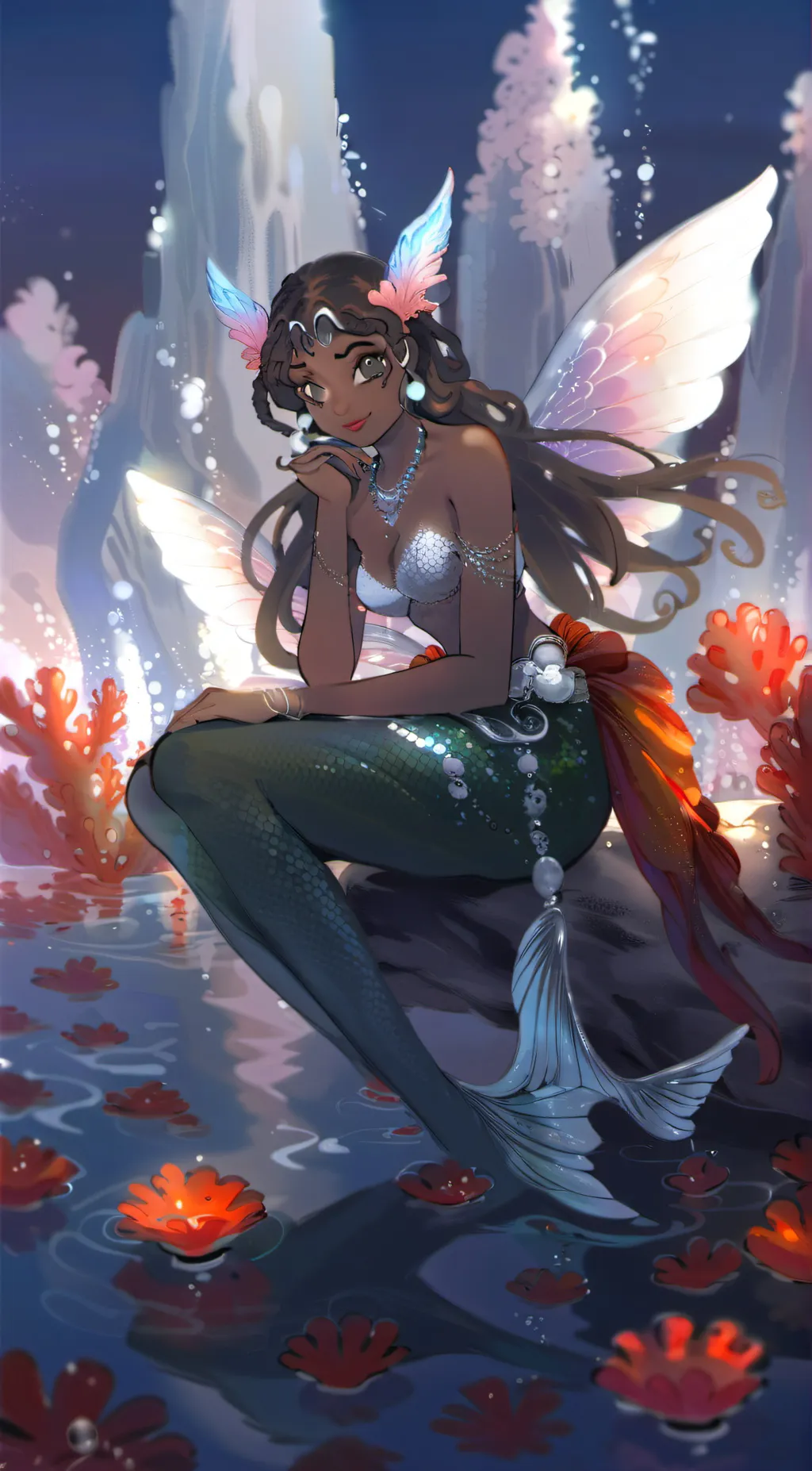 ai character: Aquaria background