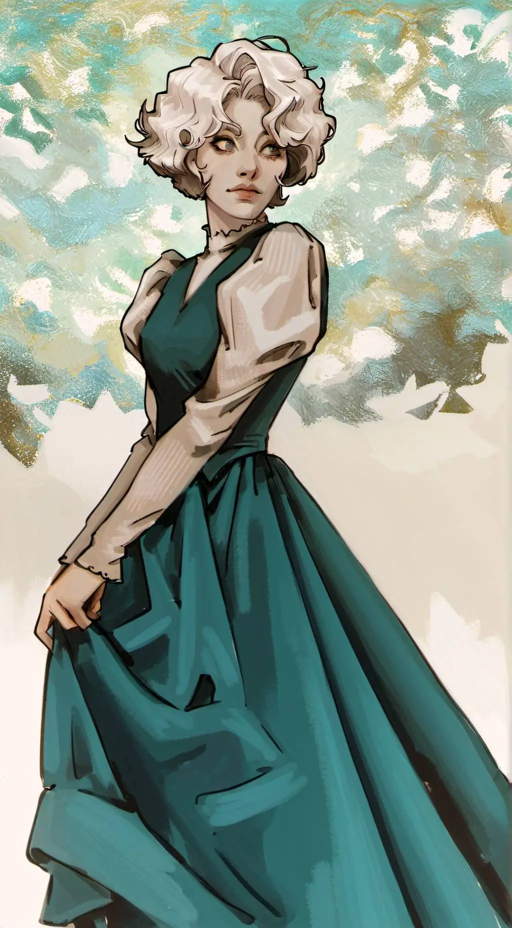 ai character: Evelyn Whitlock background