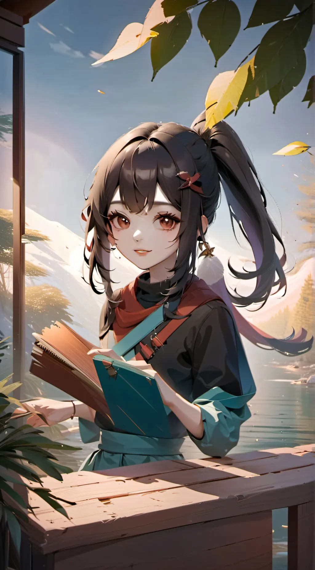 ai character: Ema background