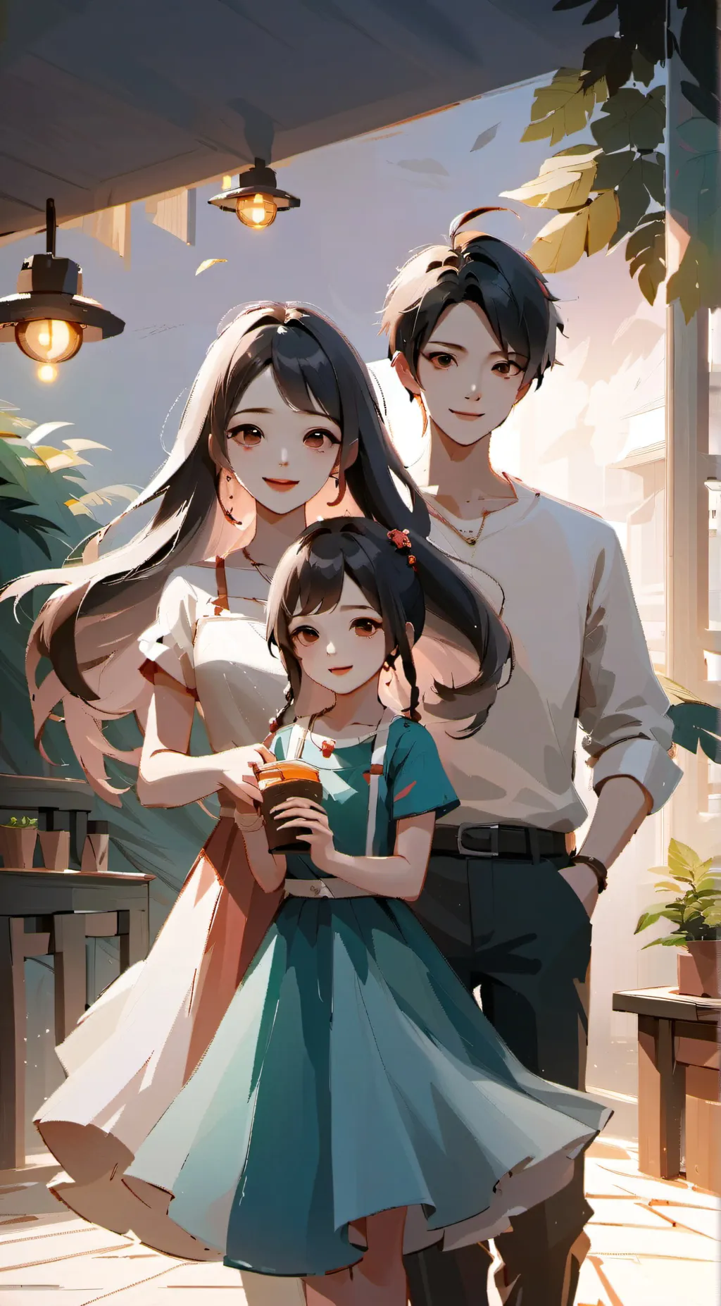 ai character: Father  background