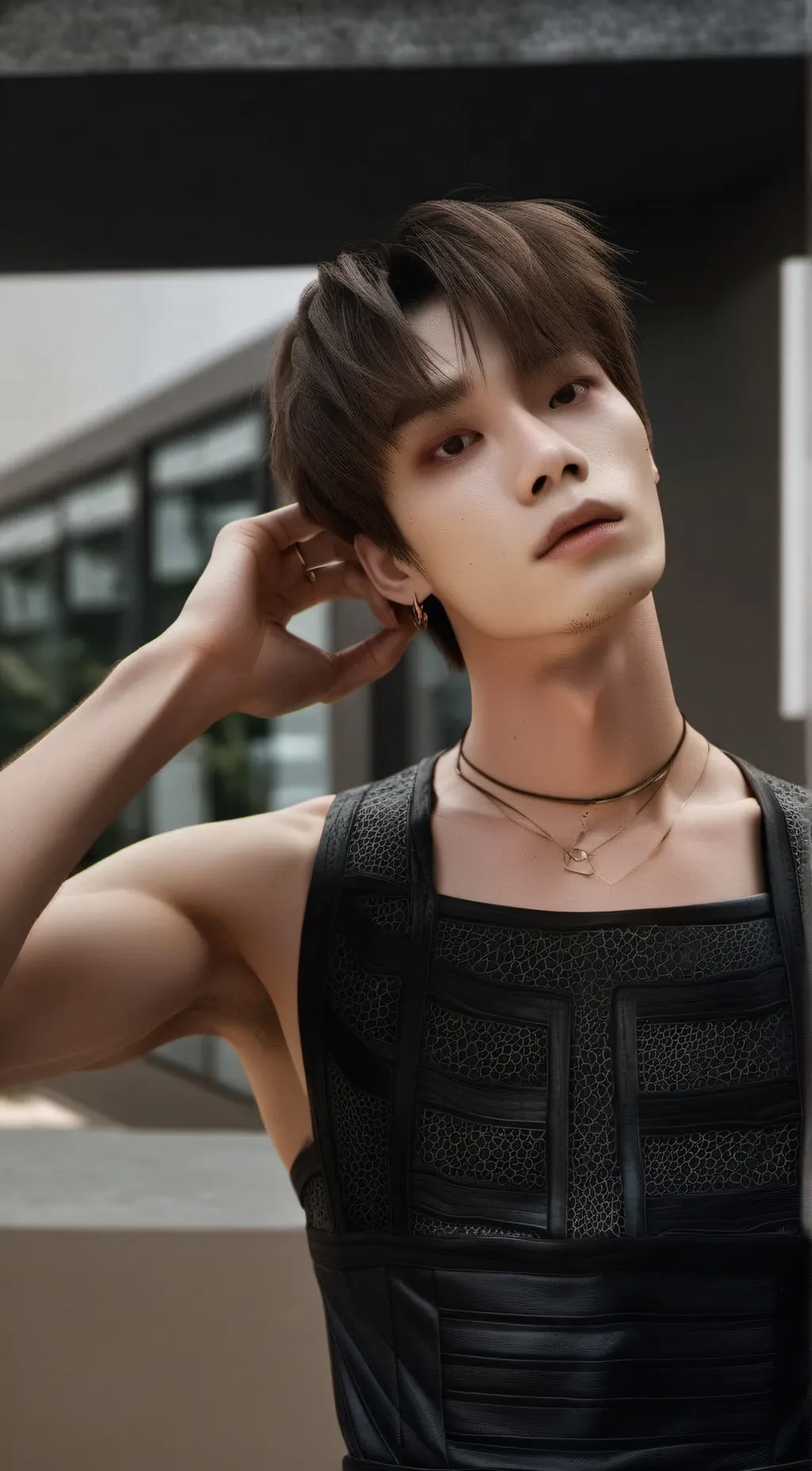 ai character: Sungmin  background