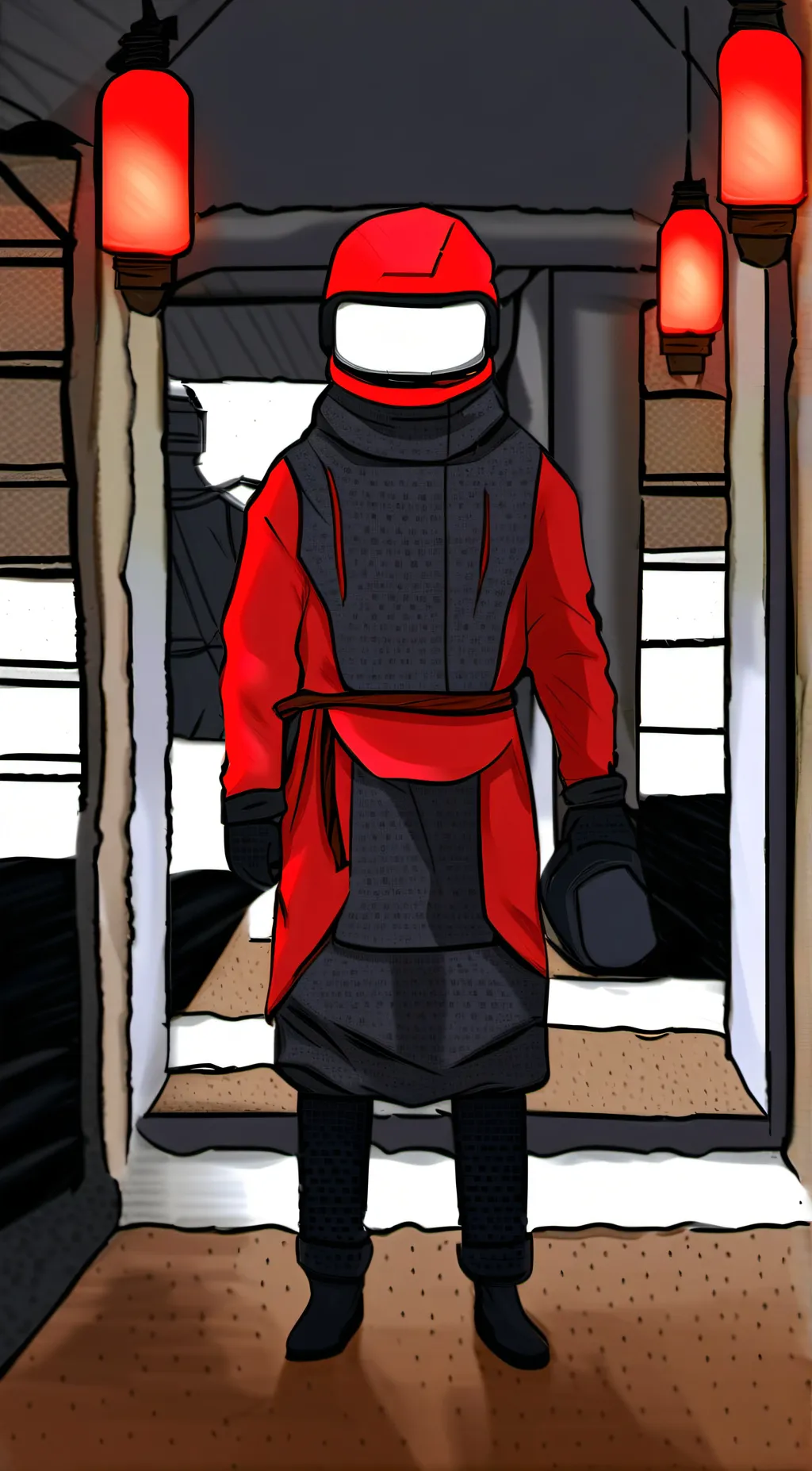 ai character: Titan speakerman background