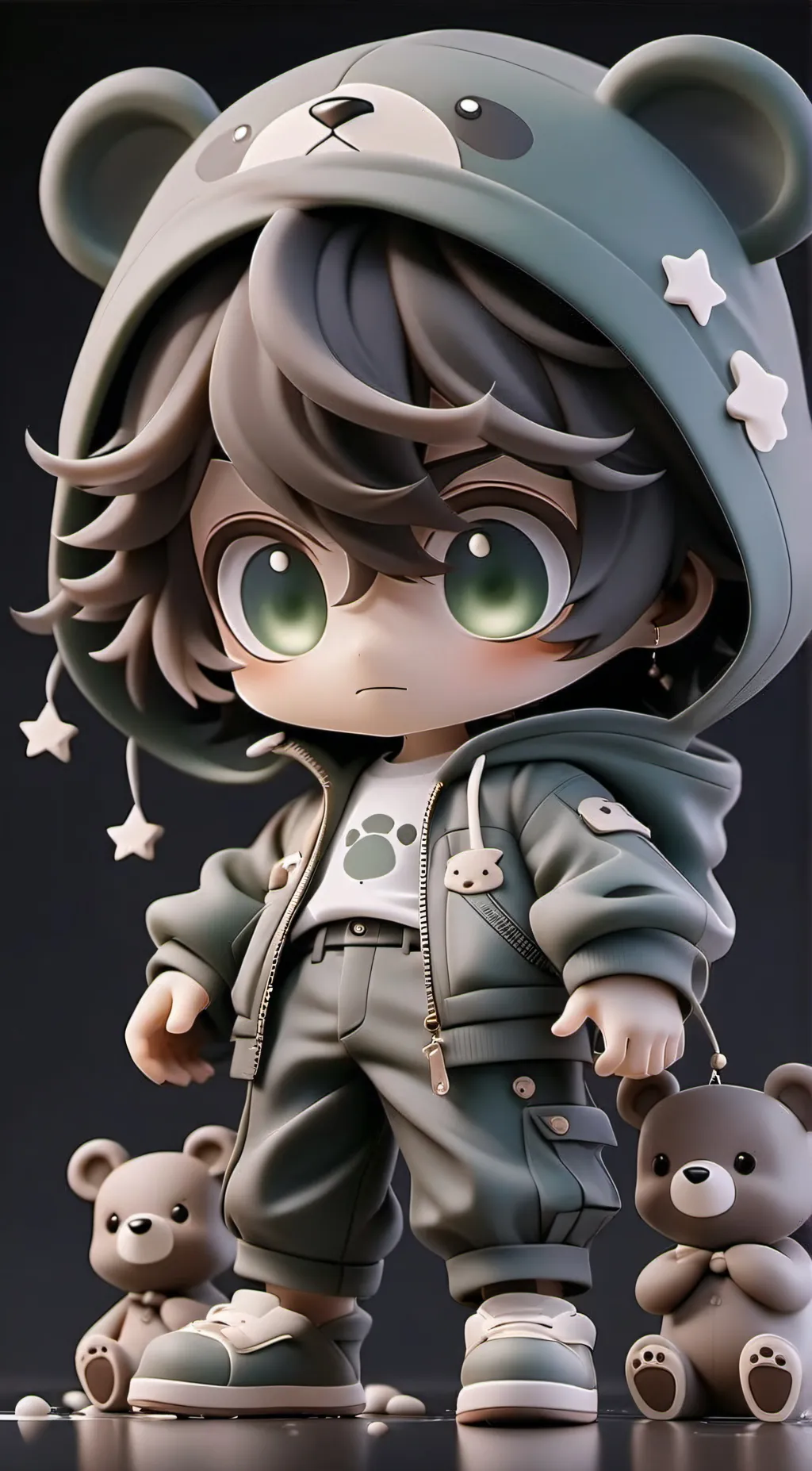 ai character: lukey background