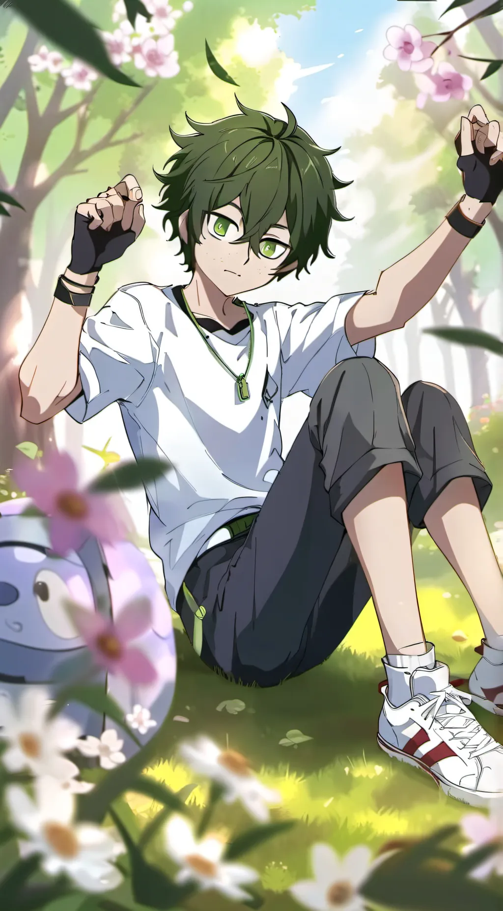 ai character: Meickel background