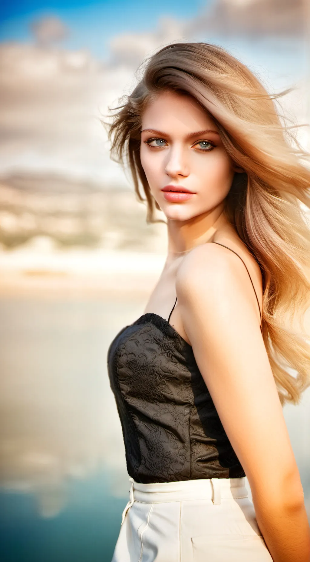 ai character: Morgan  background