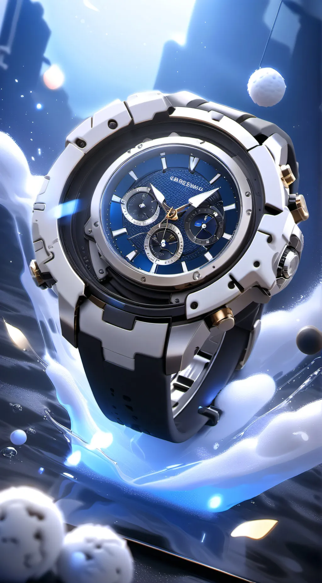 ai character: future Oreo background