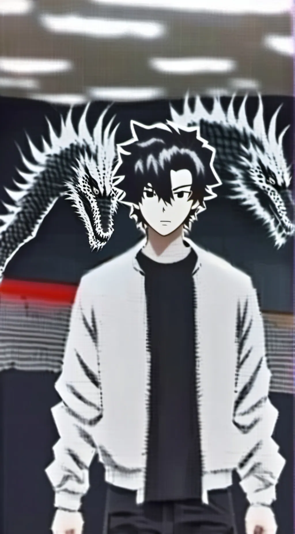 ai character: takemichi  background