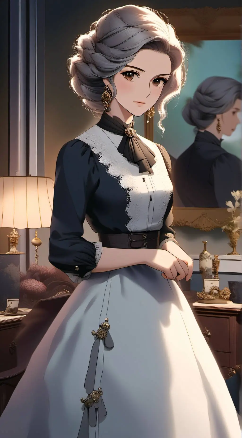 ai character: Aurelia (Mother) background