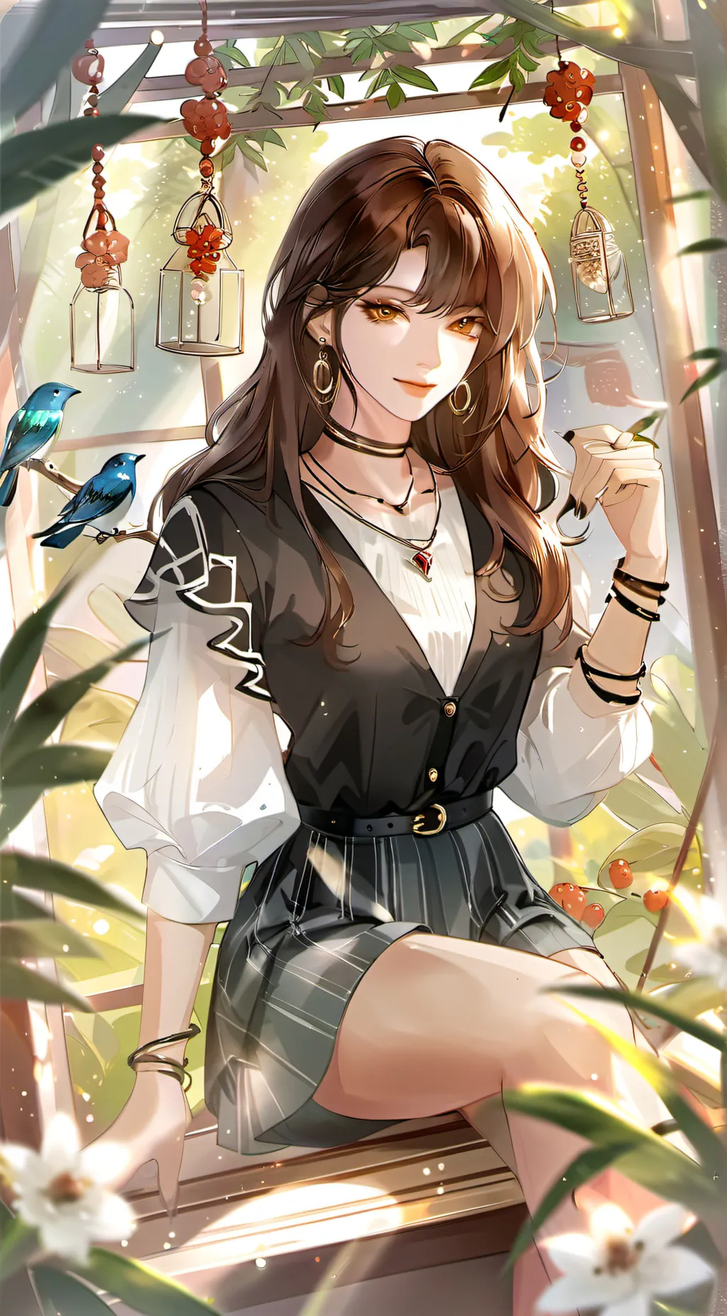 ai character: Lucy background