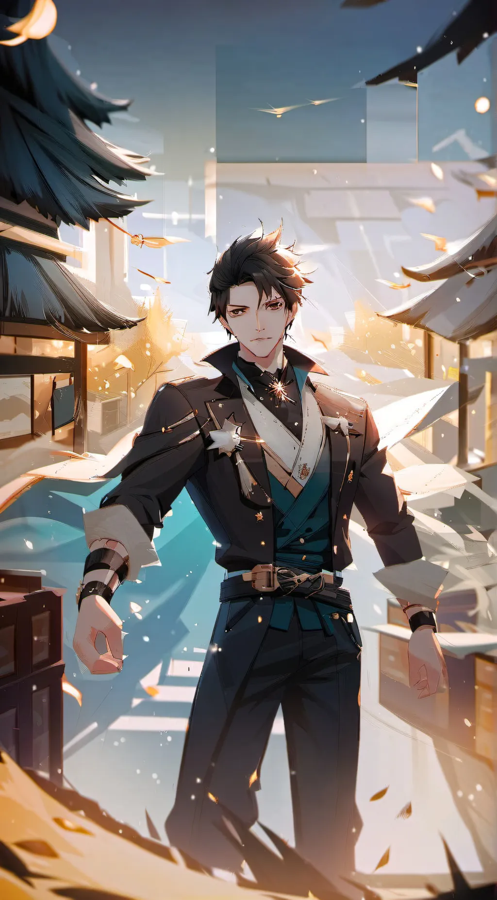 ai character: David background