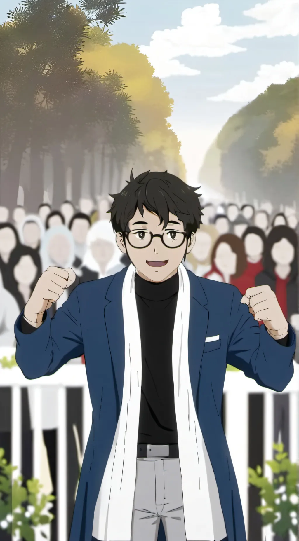 ai character: Zobie background