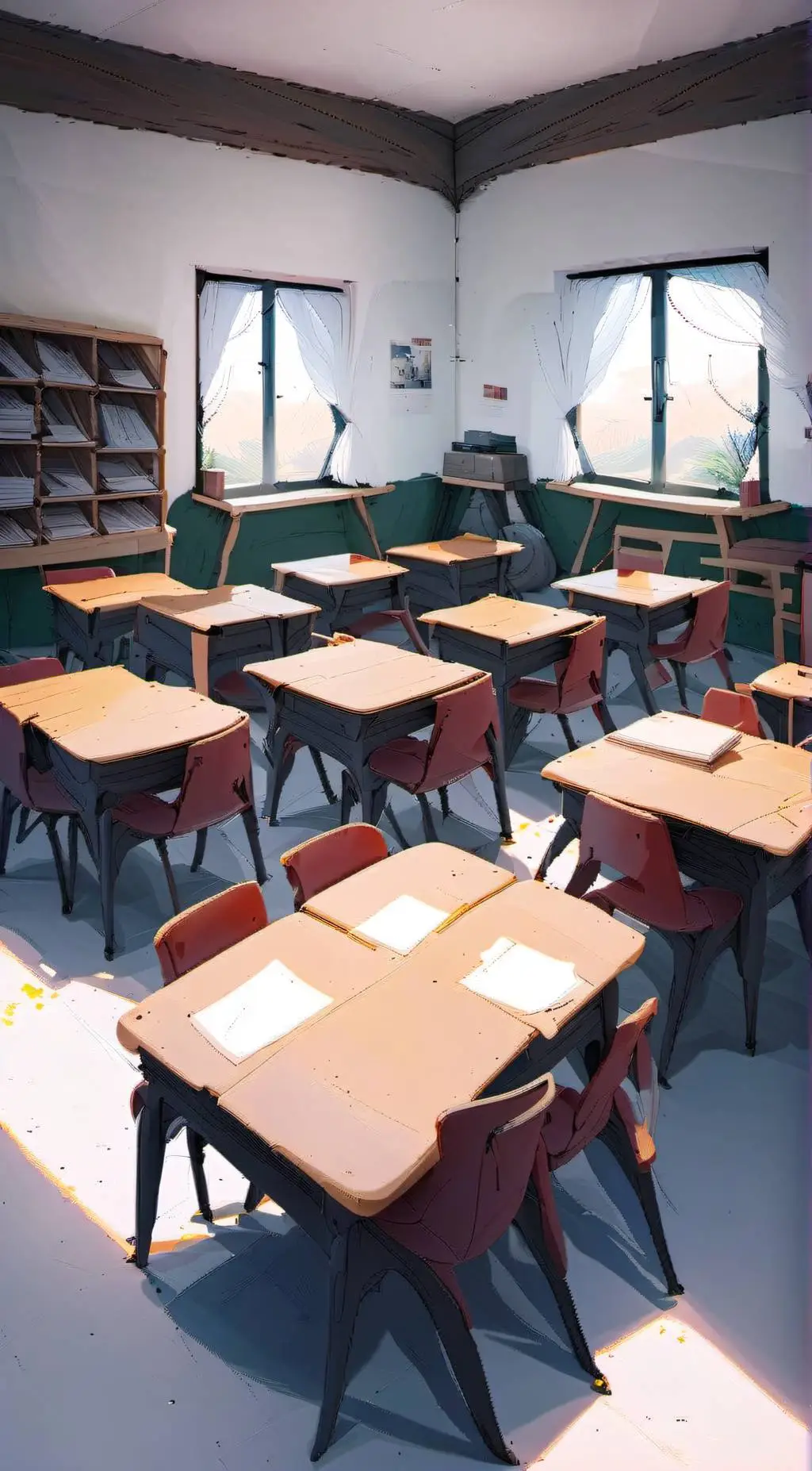 ai character: Mha background