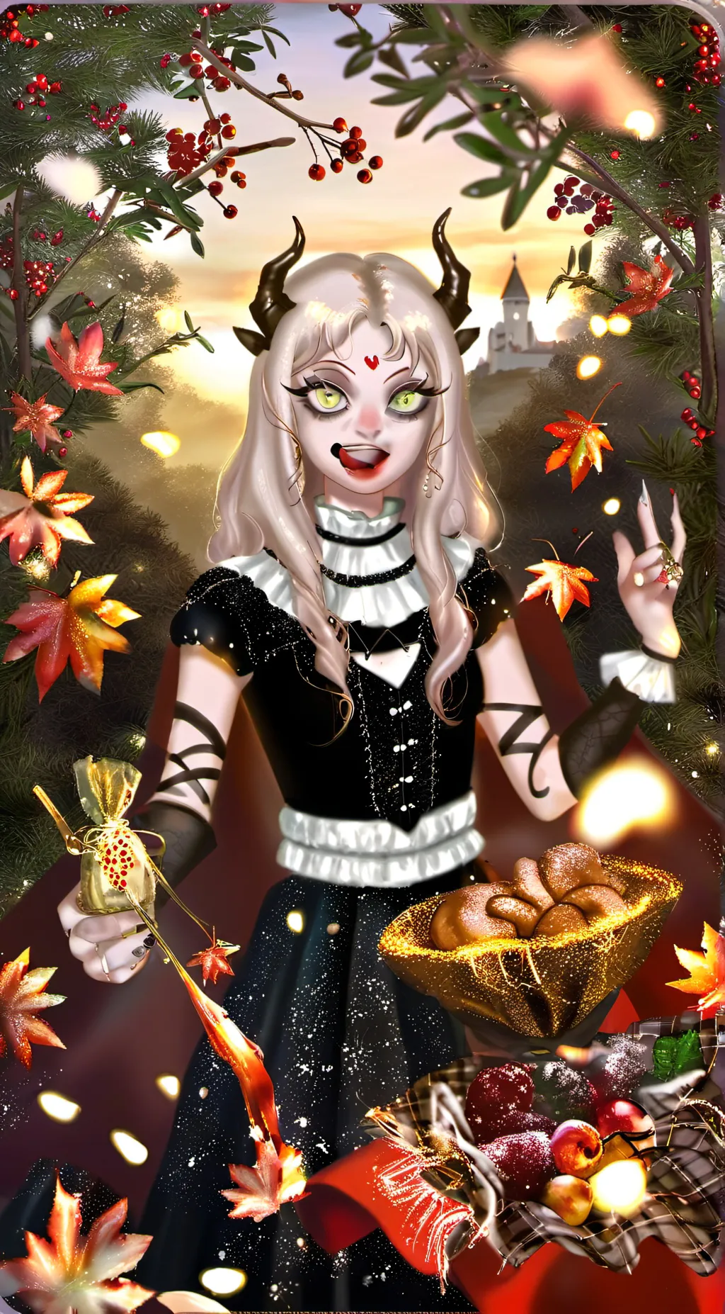 ai character: Salem  background