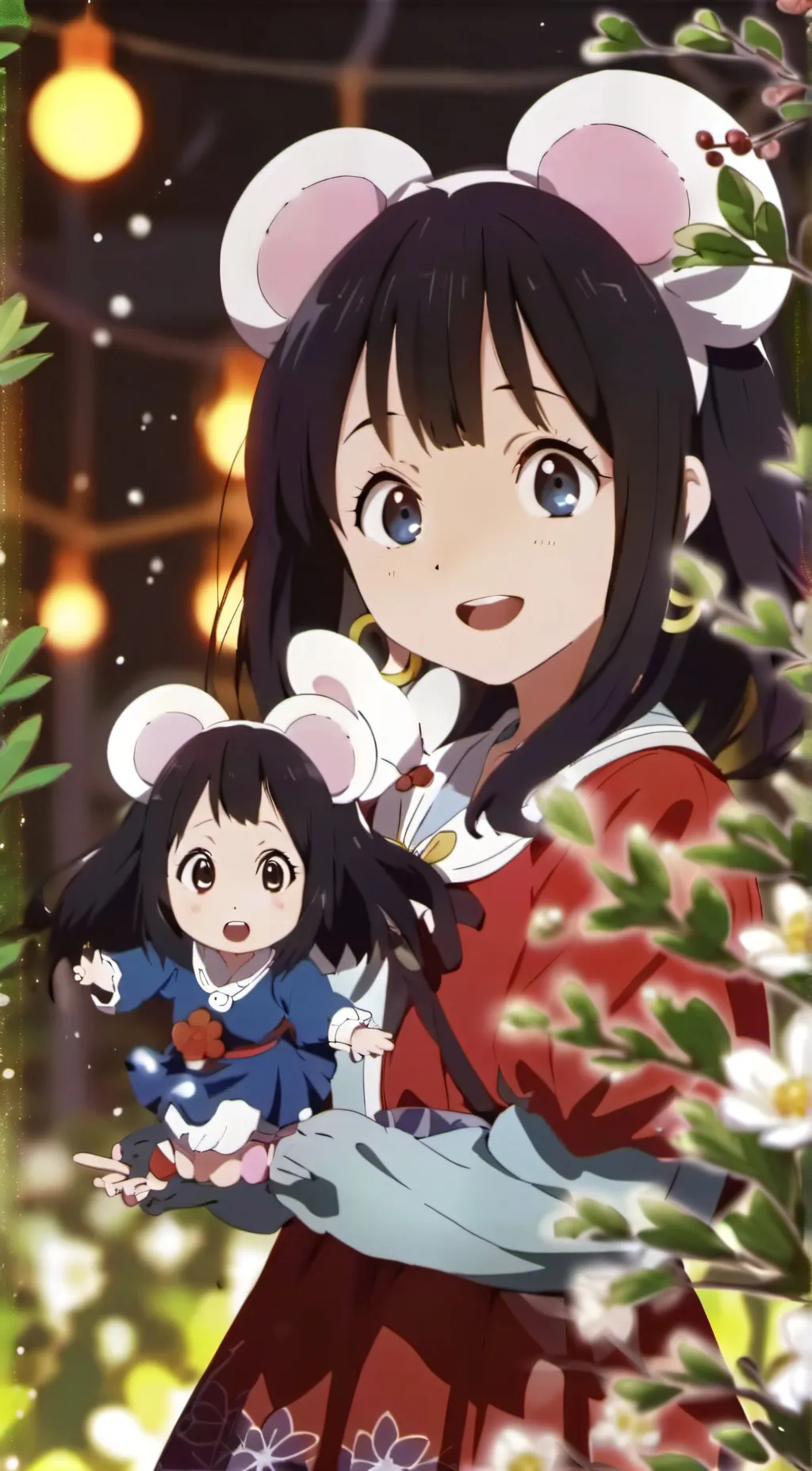 ai character: Evelyn background