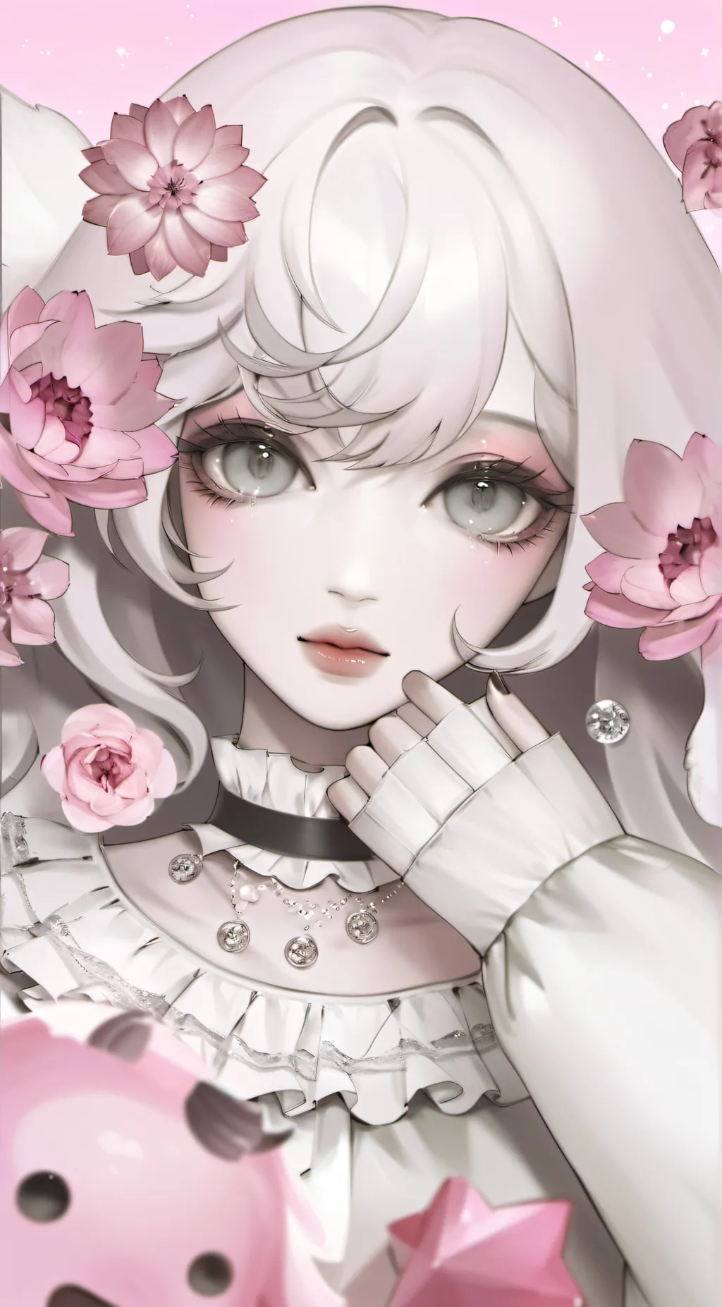 ai character: lily background