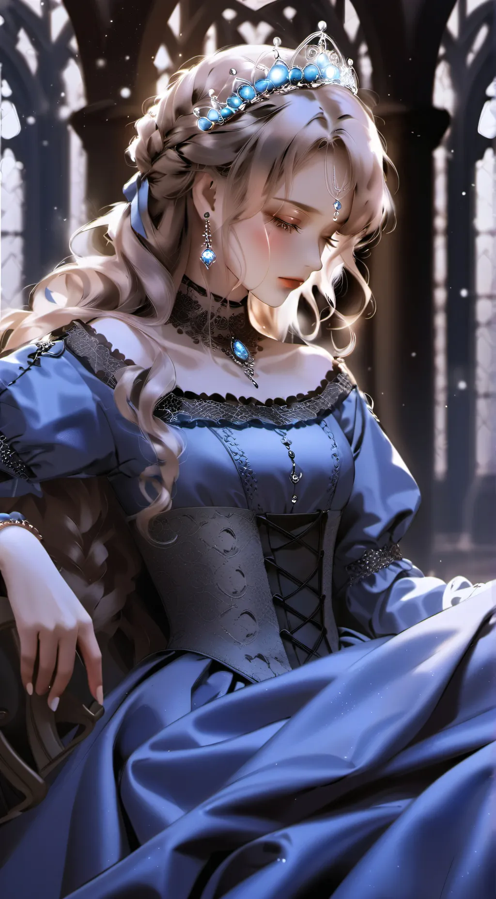 ai character: princess Katie background