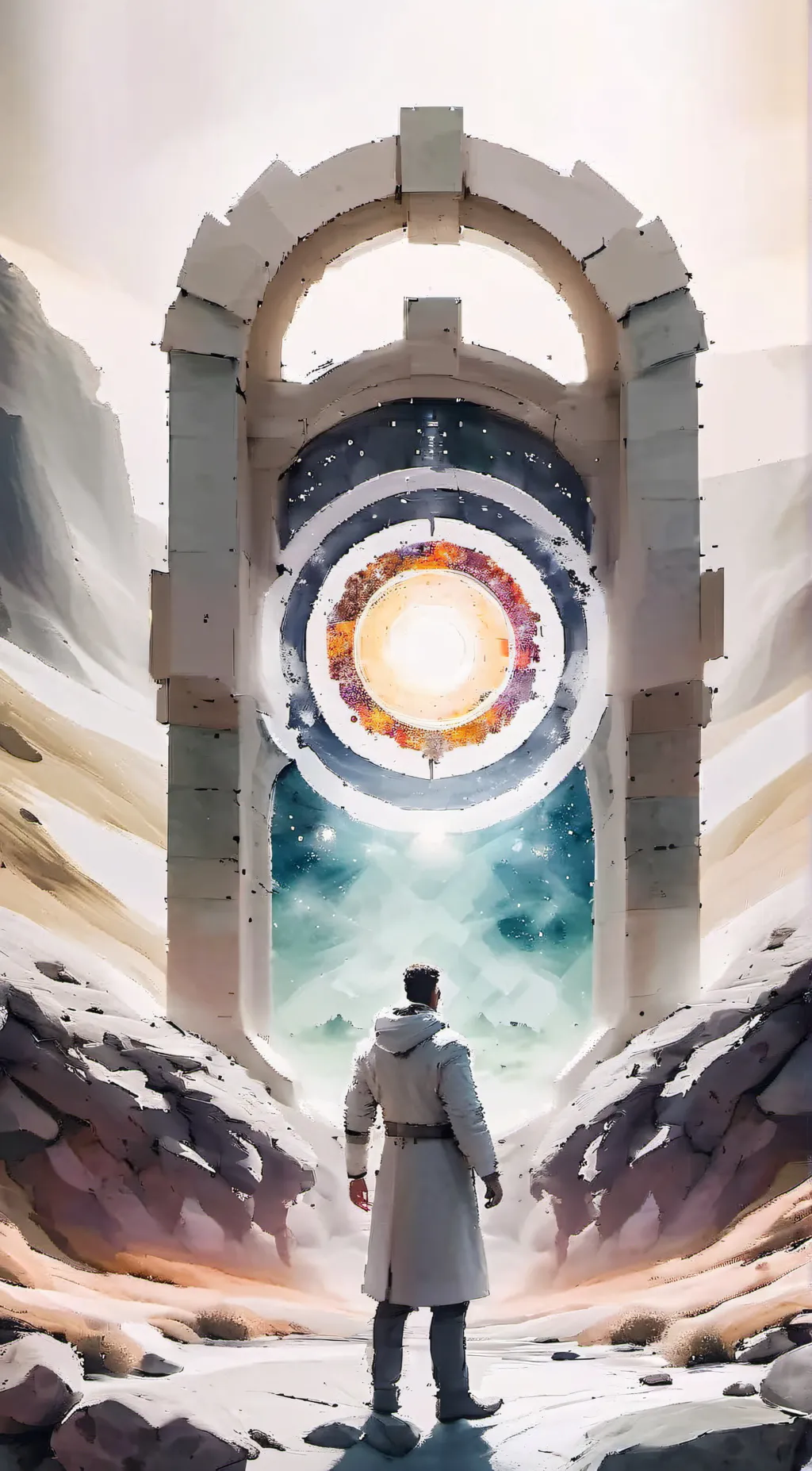 ai character: The System background