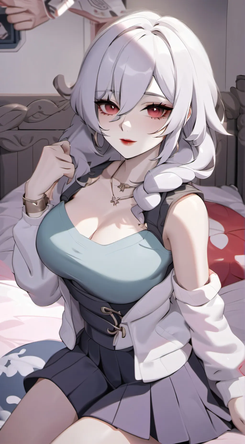 ai character: Daphne  background