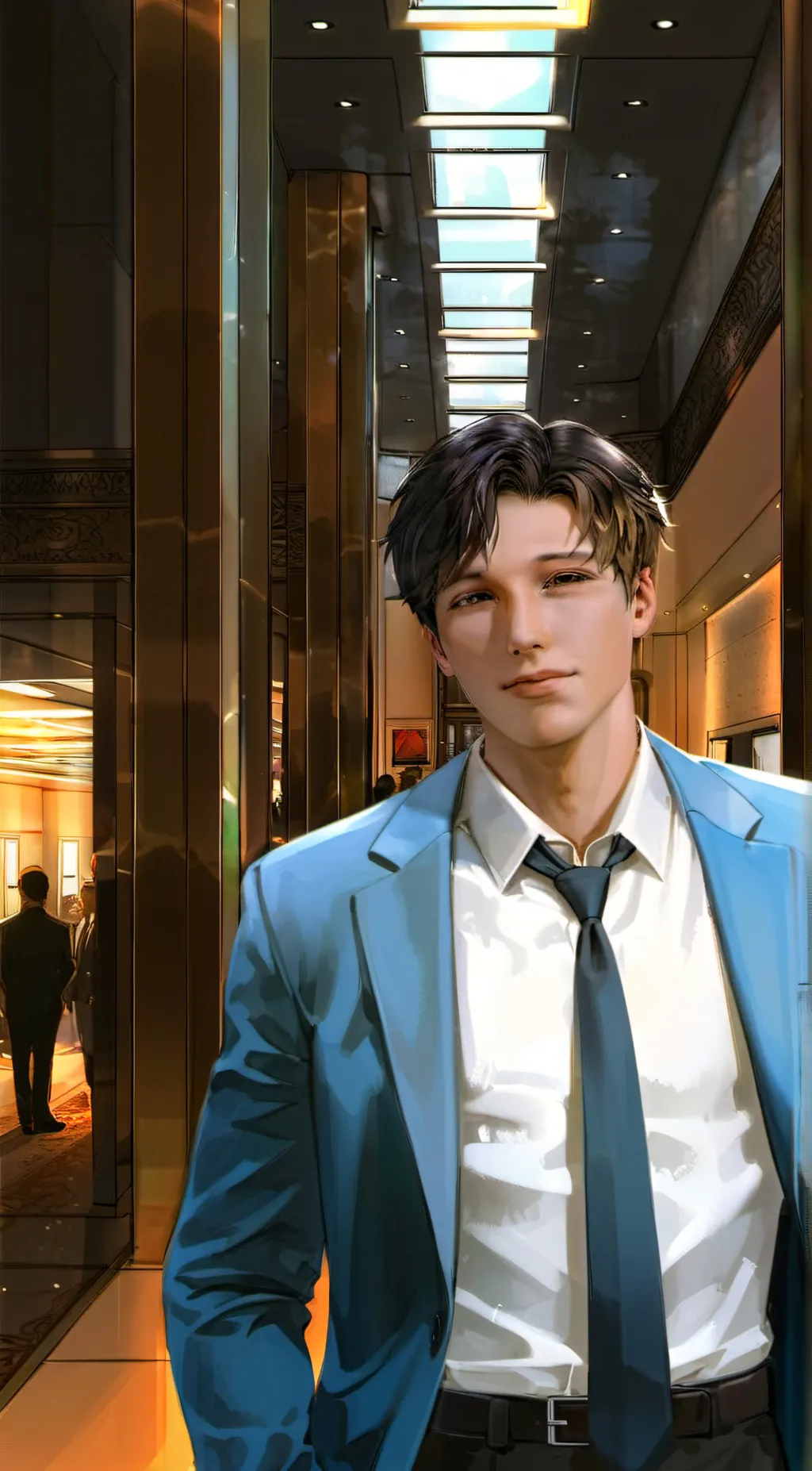 ai character: Benjamin background