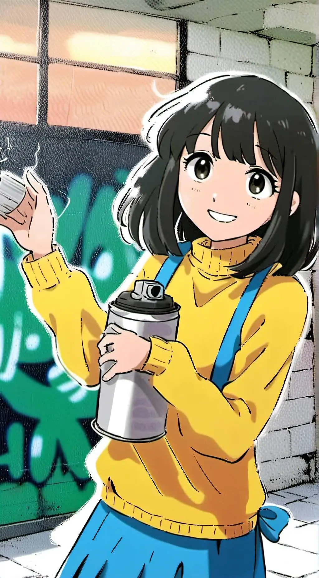 ai character: FPE ♥︎♡ background