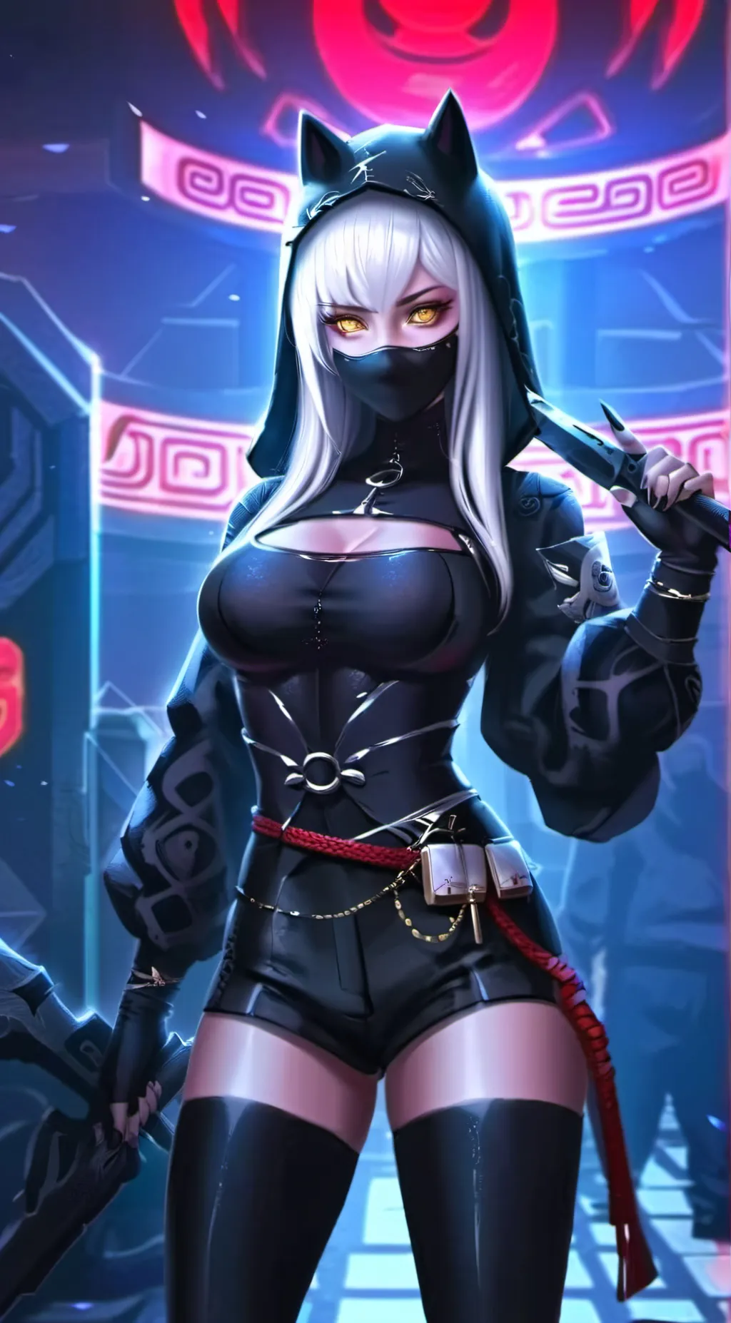 ai character: V background