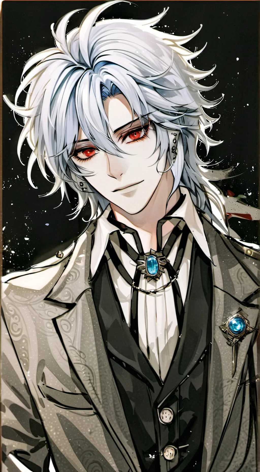 ai character: *+:｡.｡❤loid🖤｡.｡:+* background