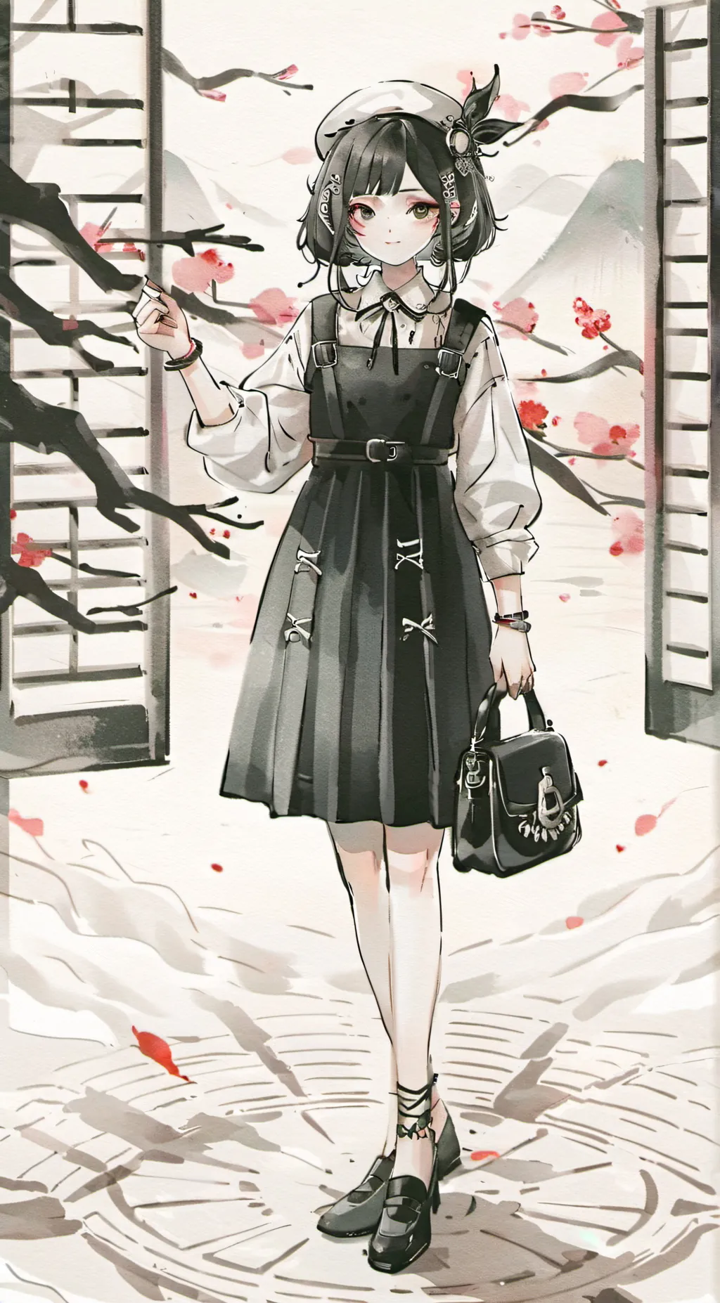 ai character: :> background