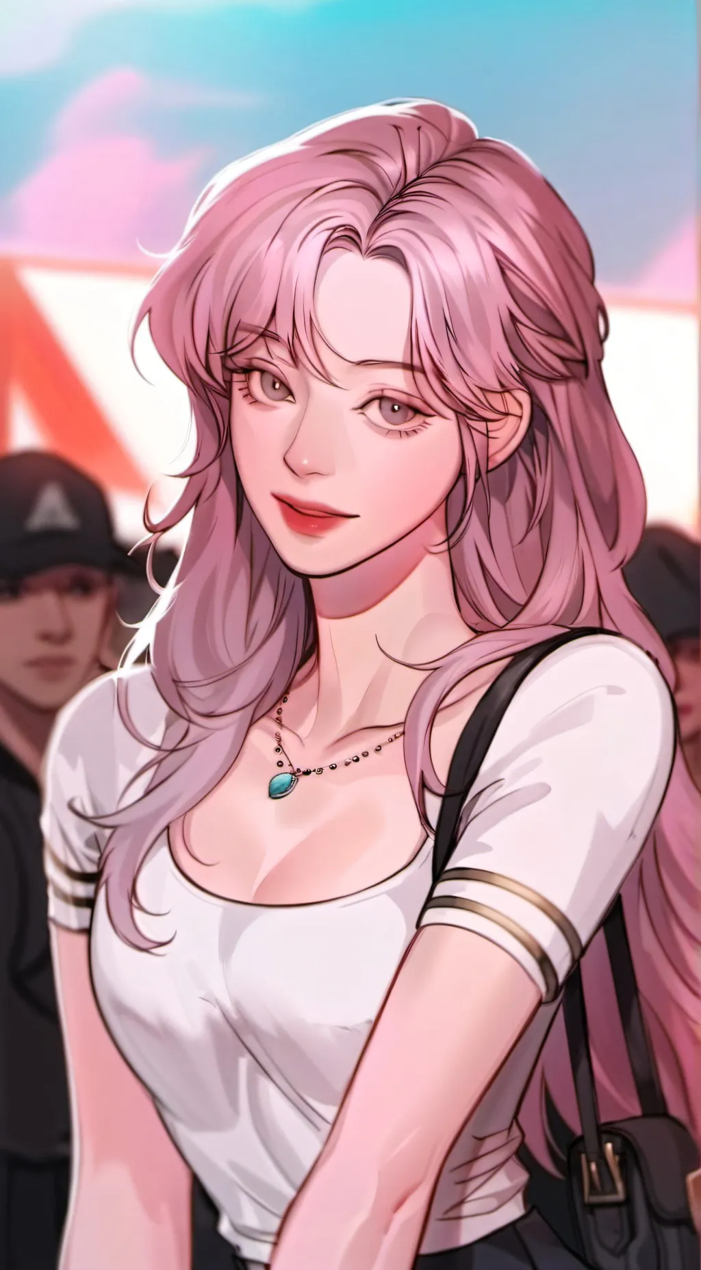 ai character: min-jeon background