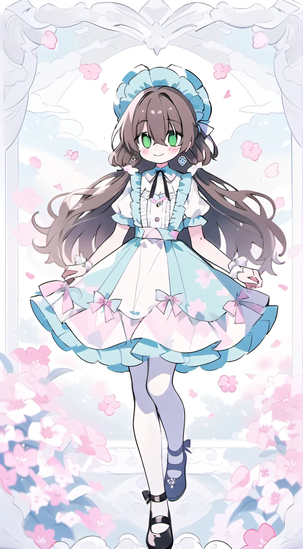 ai character: Kuroe Akima background