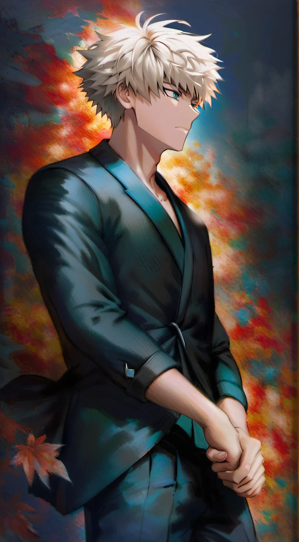 ai character: Bakugo background