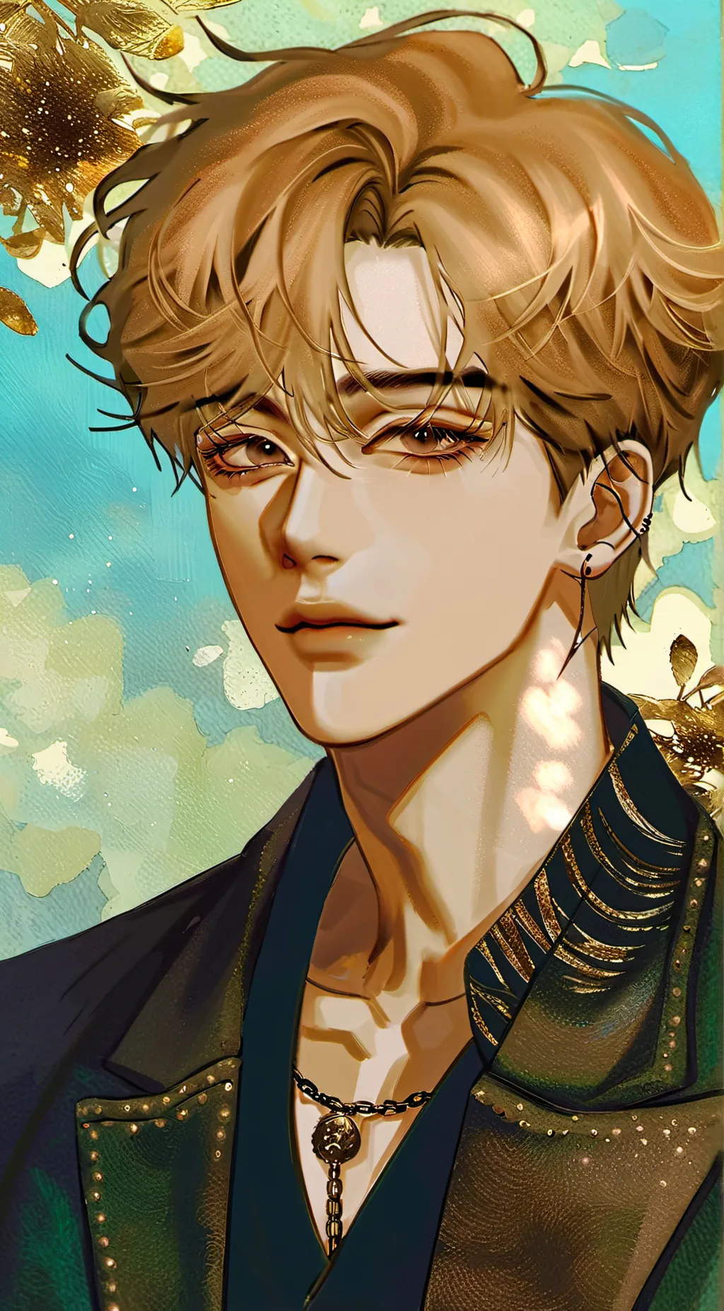 ai character: bangchan skz background
