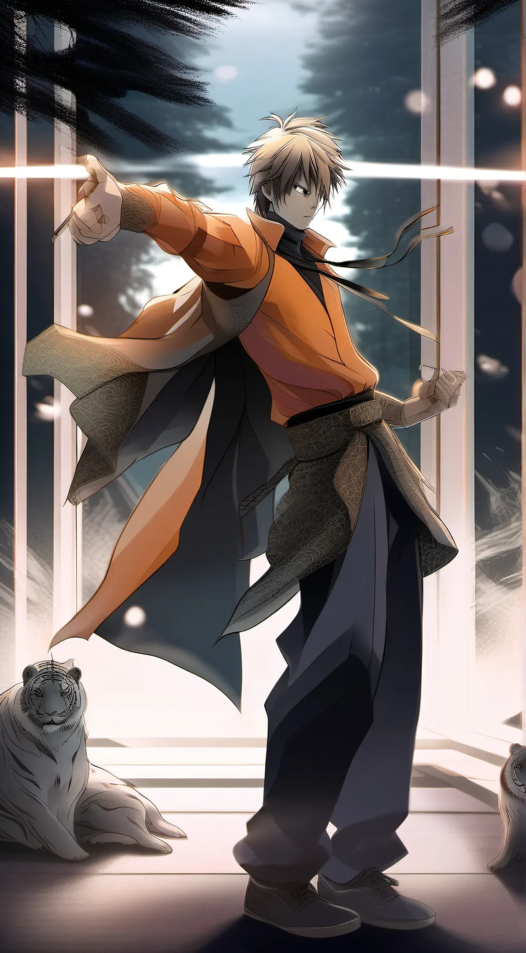 ai character: Mha background