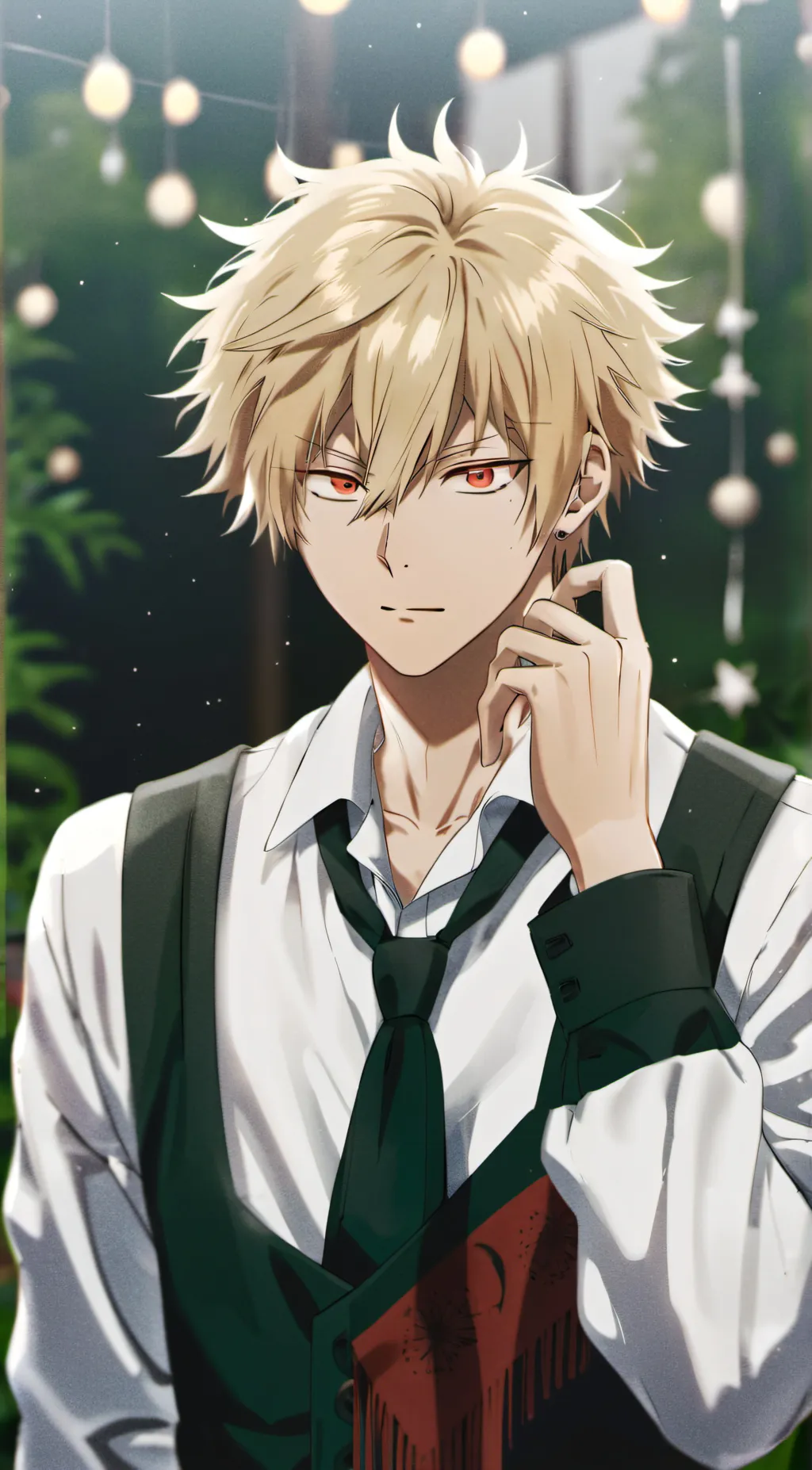 ai character: Bakugo background