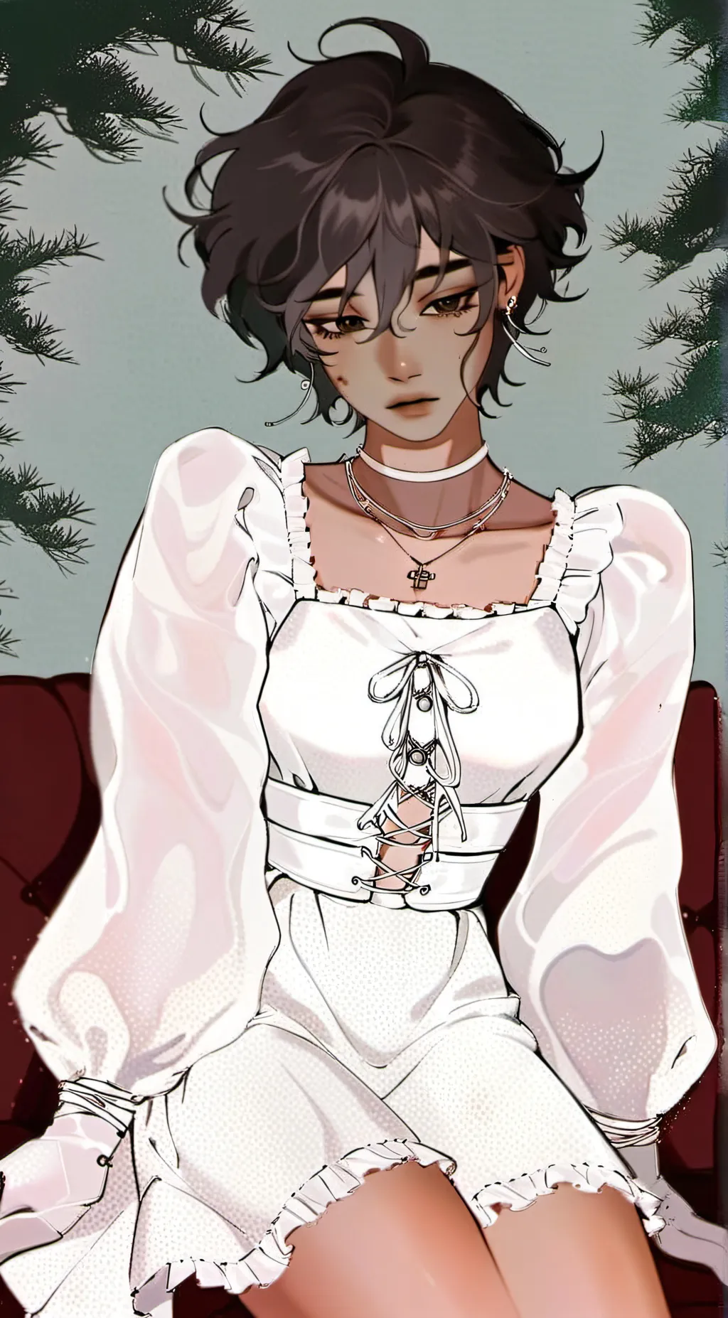 ai character: Amanda background