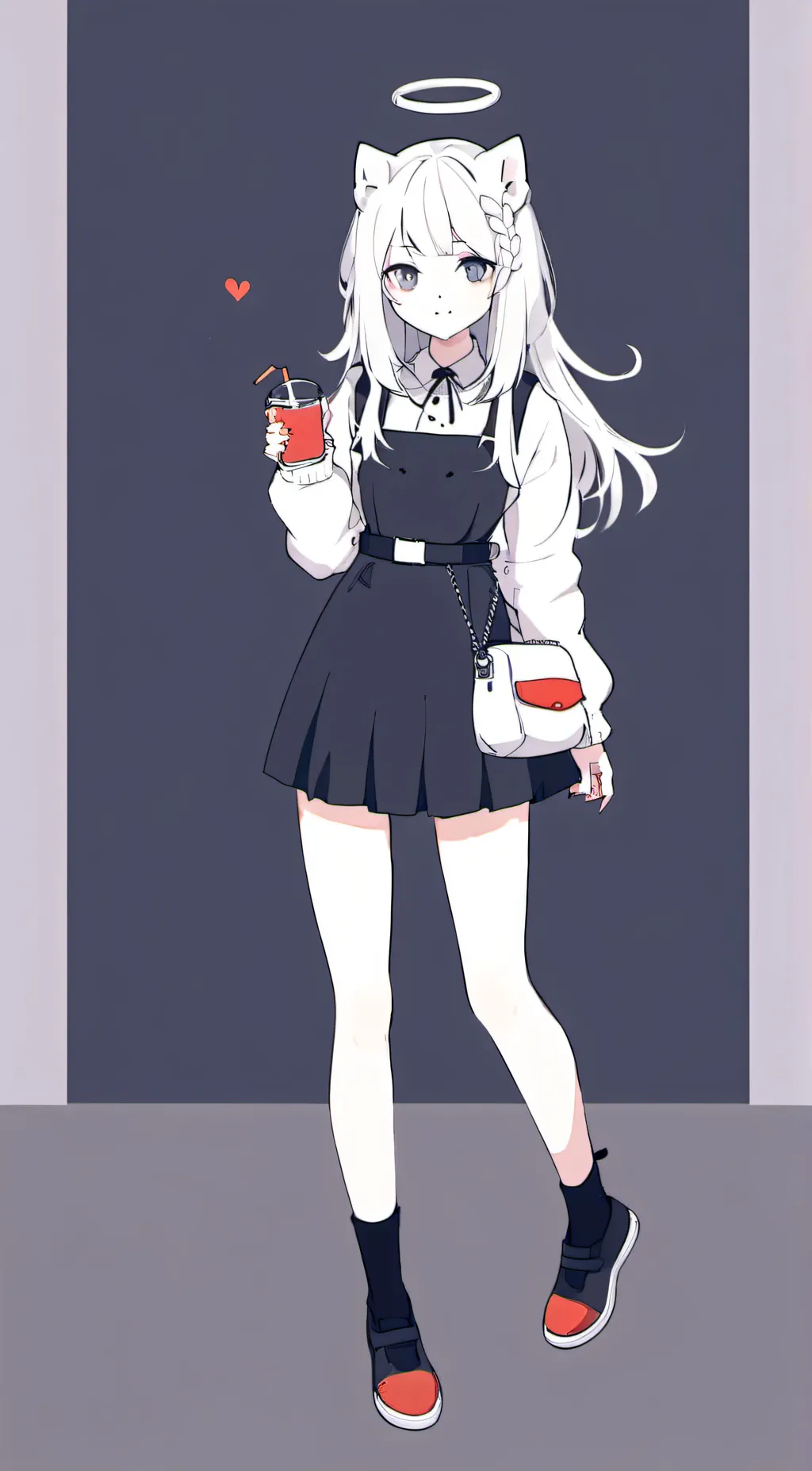 ai character: Abby  background