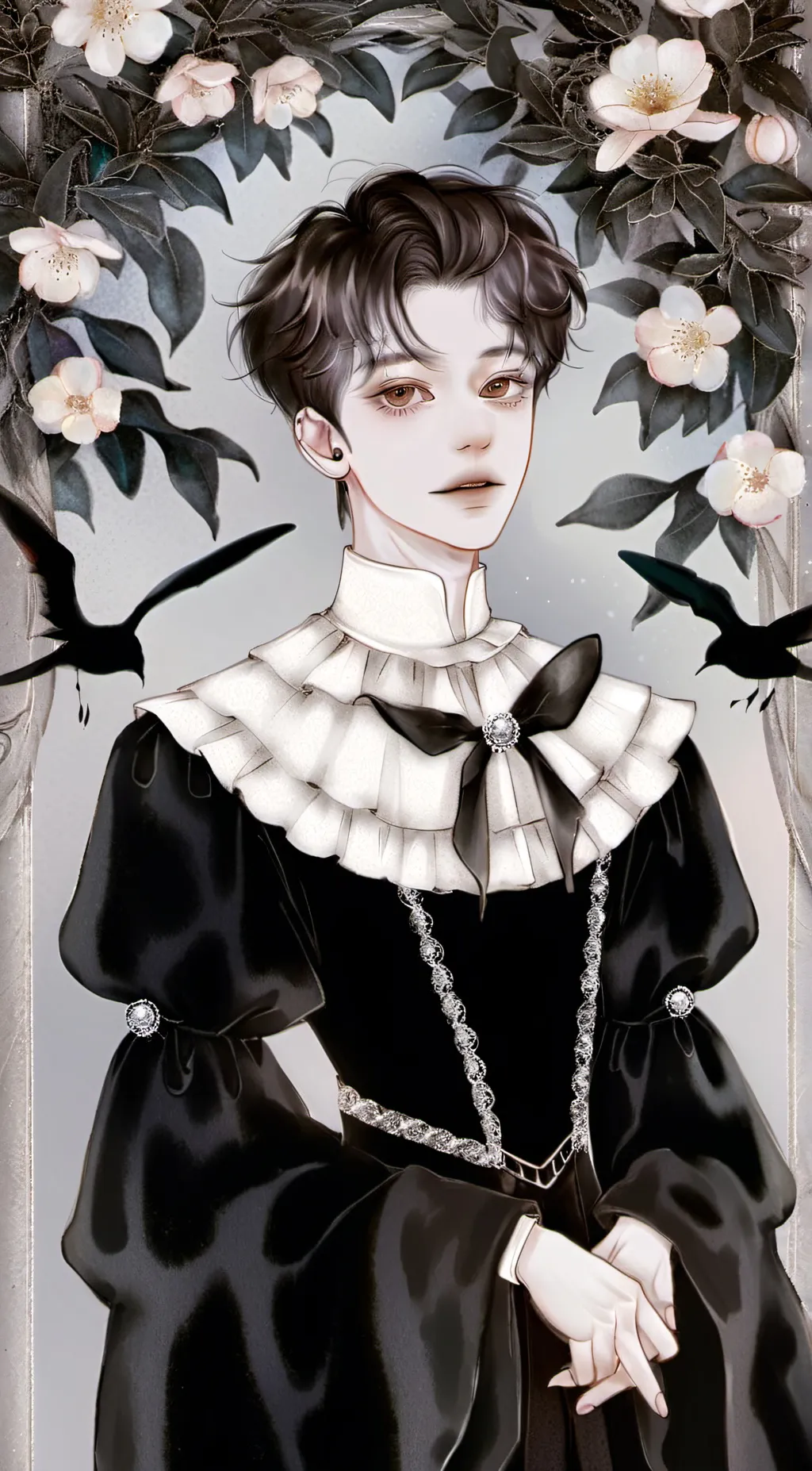 ai character: Damien background