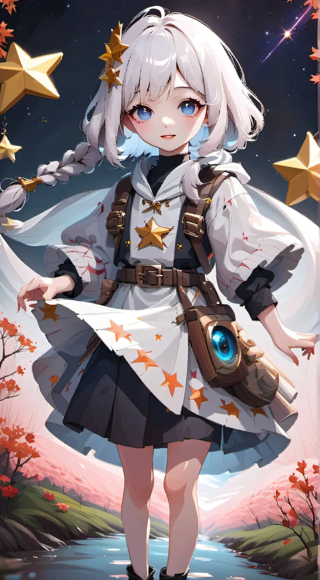 ai character: viayana 🌟 background