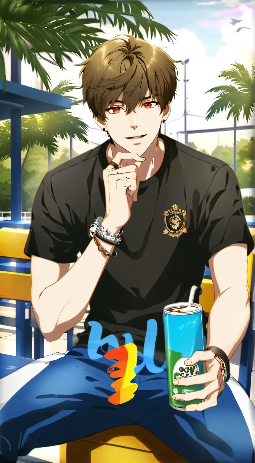 ai character: ➬➥max↜↣ background