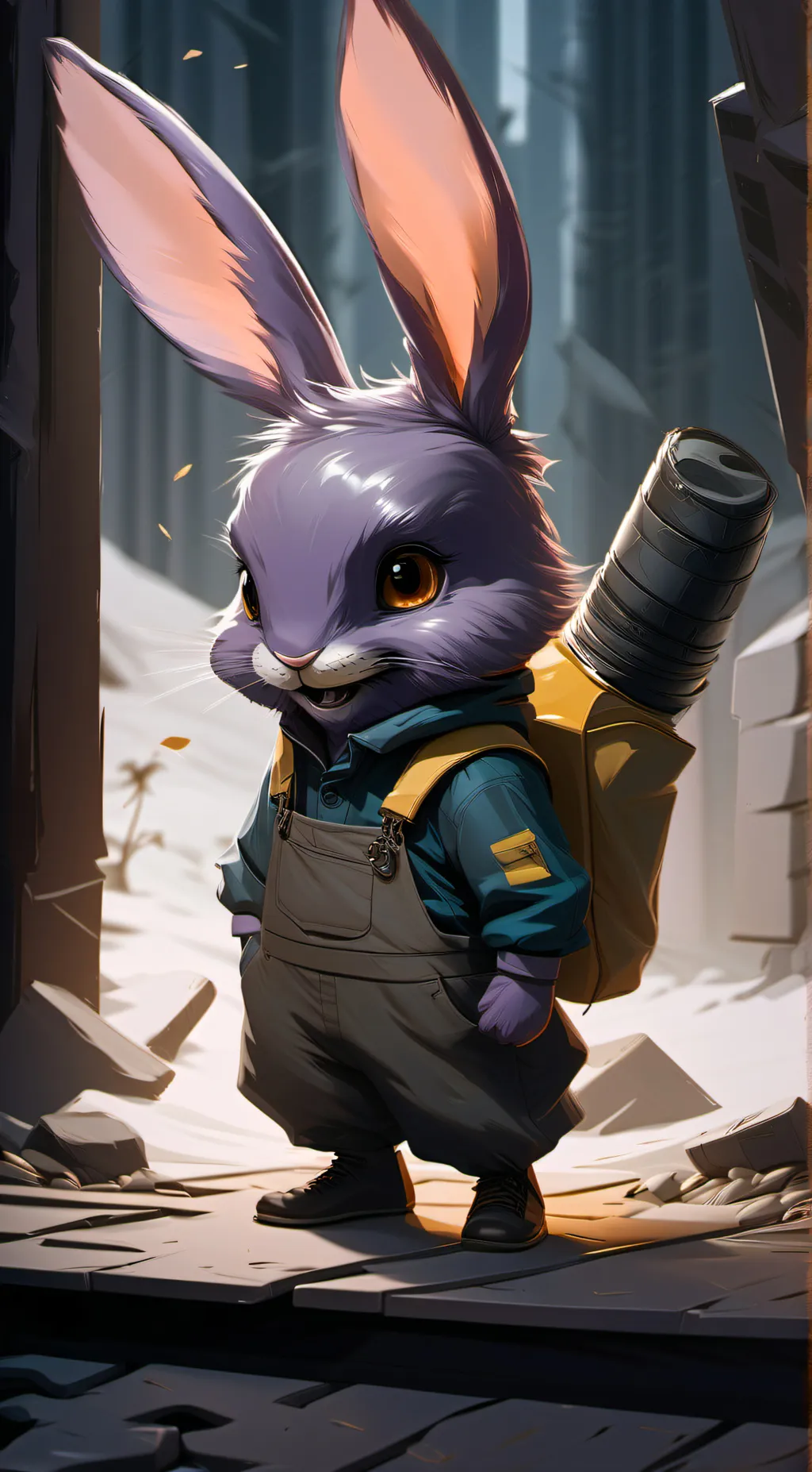 ai character: Jax in Early Days background