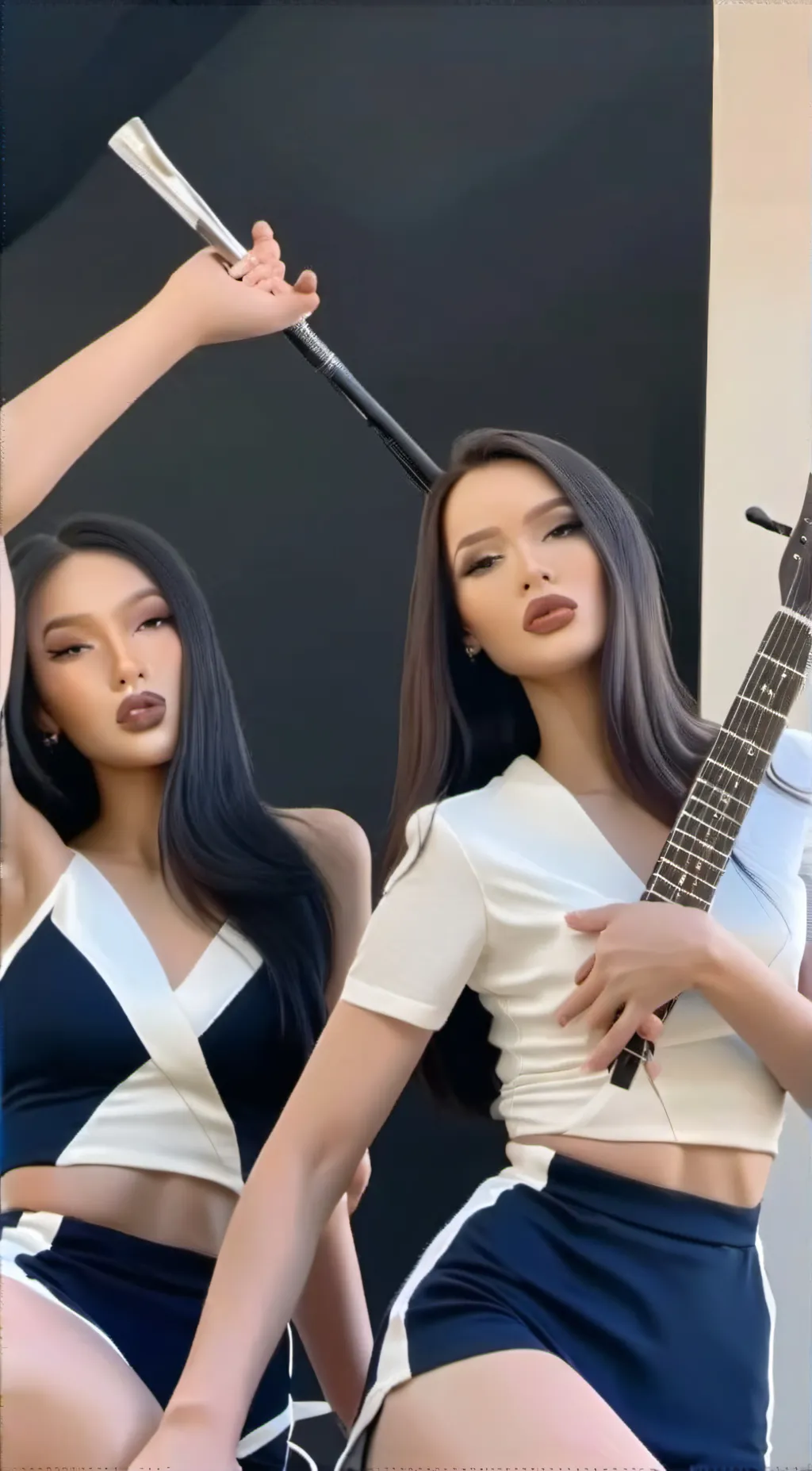 ai character: Ella & Emmy background