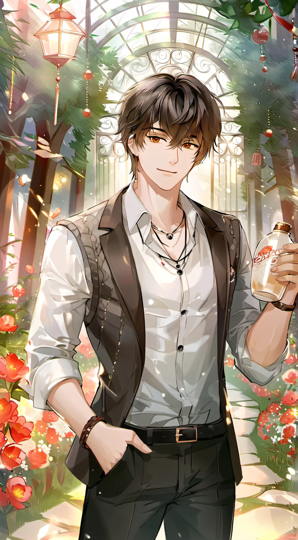 ai character: ♡Nate♡ background