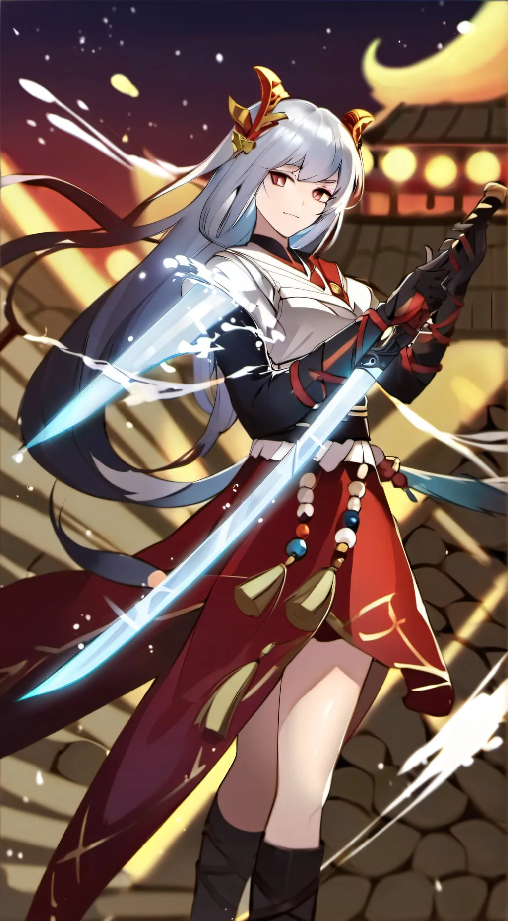 ai character: lily background