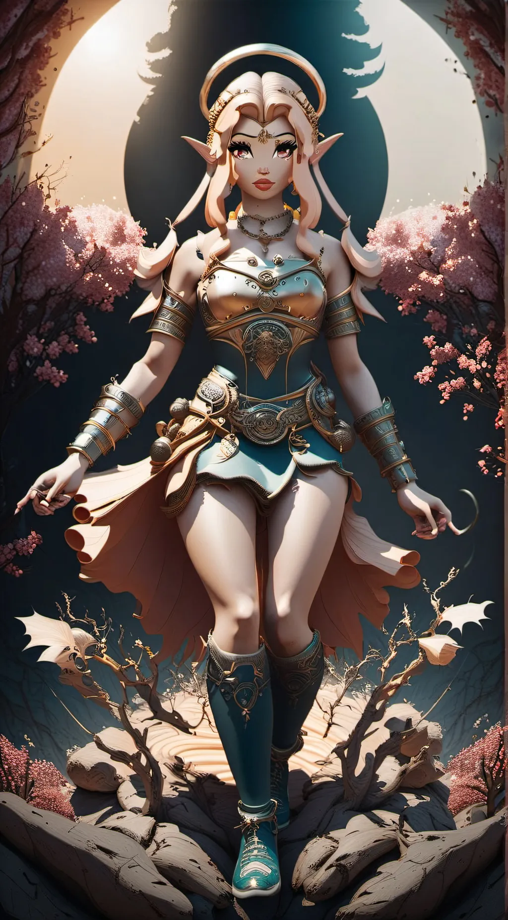 ai character: Athena<3 background