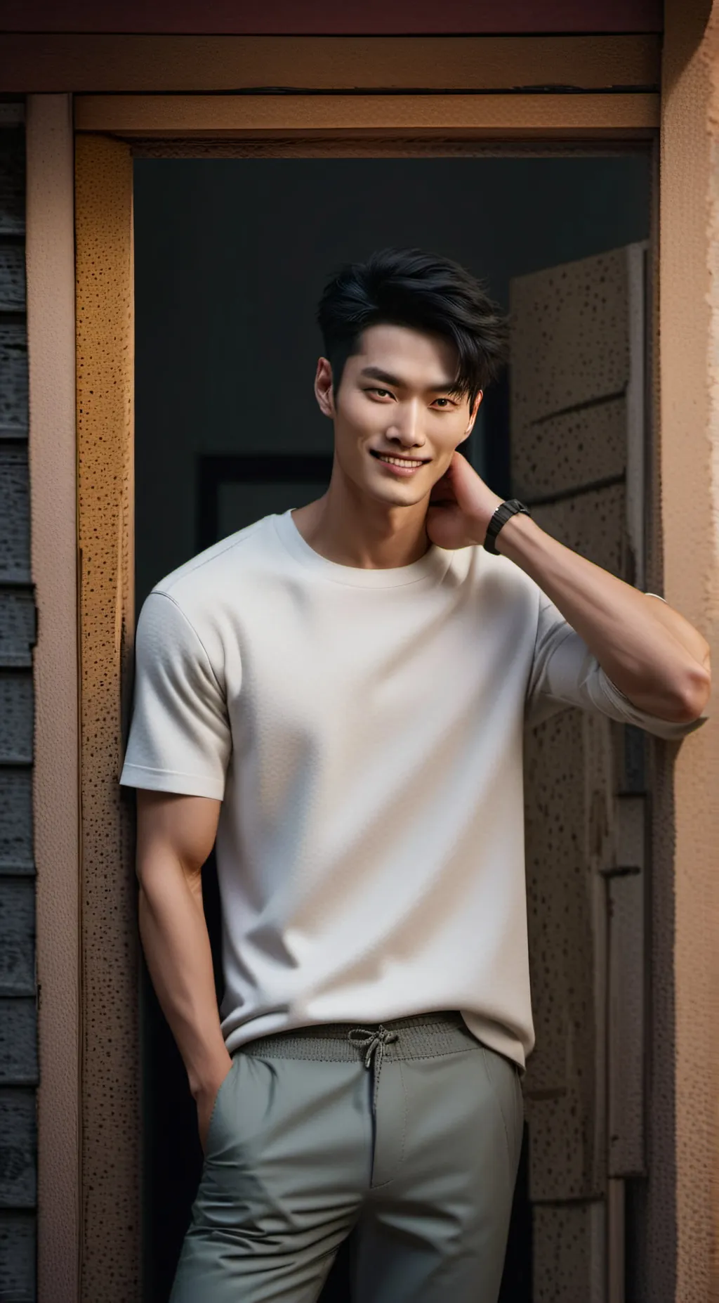 ai character: Hunter background