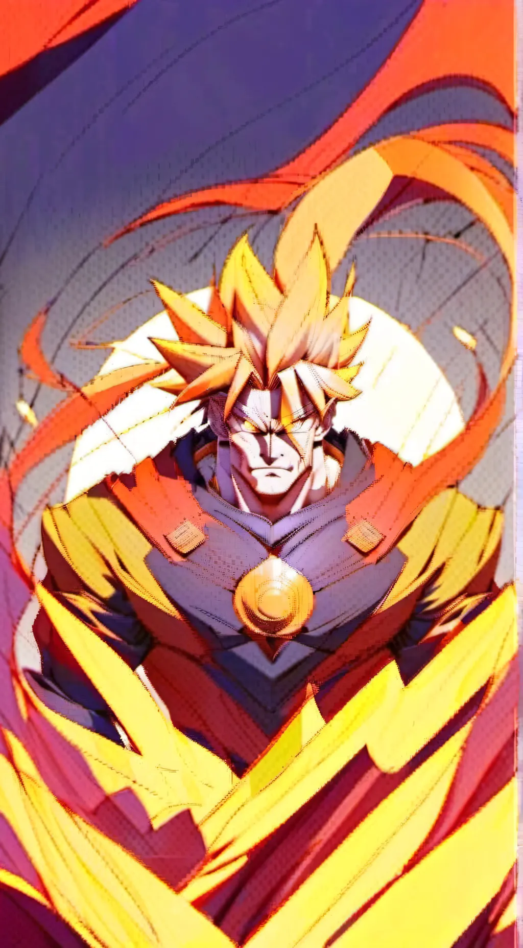 ai character: goku(goofy picture background