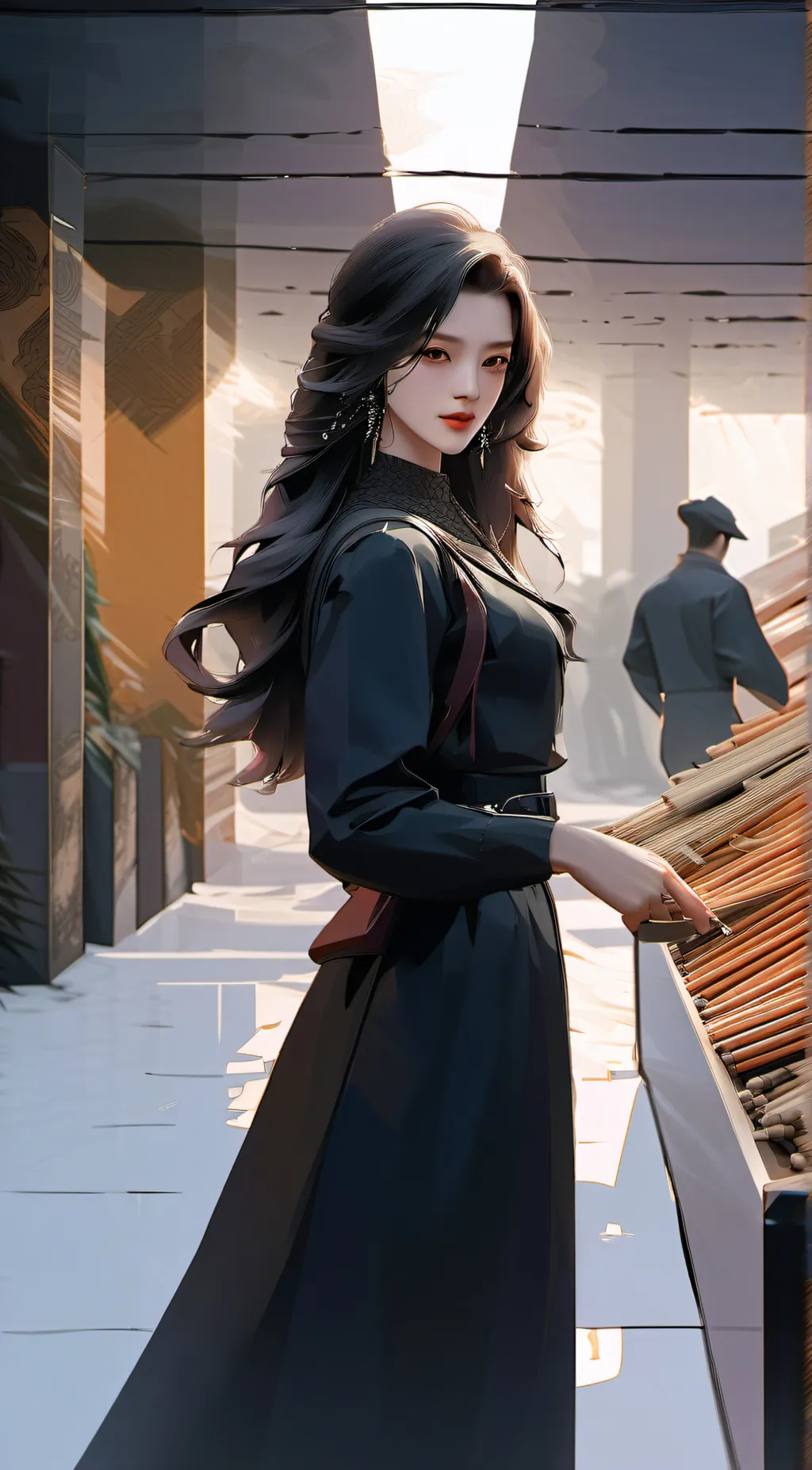 ai character: Brinna  background