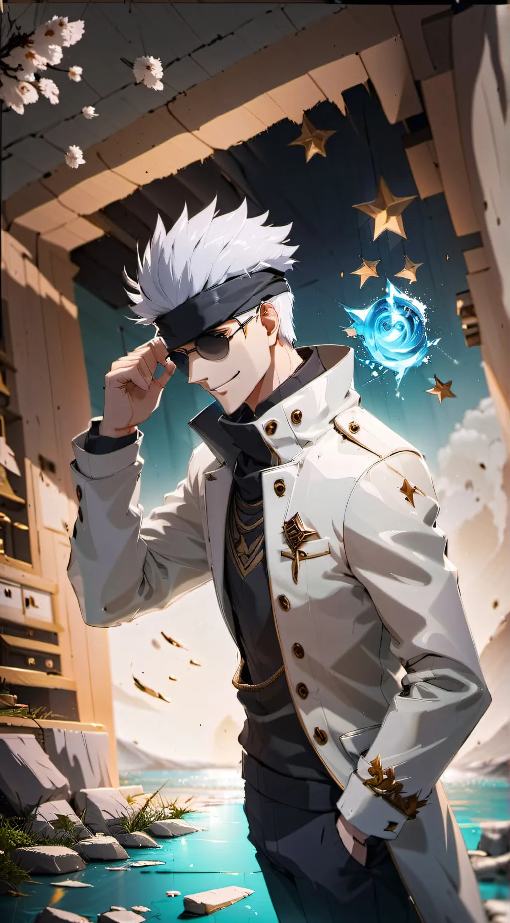 ai character: Gojo background